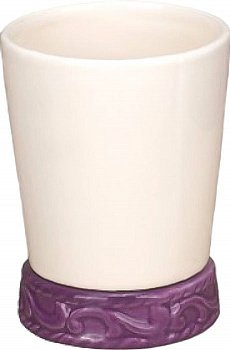 Стакан для зубных щеток Fixsen Navy FX-A237-P1-3 Фиолетовый Белый