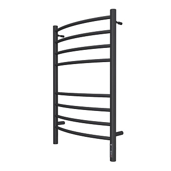 Полотенцесушитель электрический Terminus Классик П8 50х80 КС, черный муар