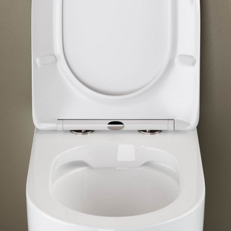 Унитаз приставной Ceramica Nova Mia CN1810 белый