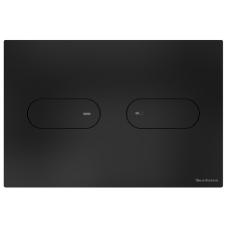 Кнопка смыва ArtCeram INOX-711 711.000.BM черный матовый