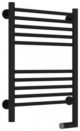 Полотенцесушитель электрический Сунержа Богема 2.0 60х40 черный матовый, подключение правое