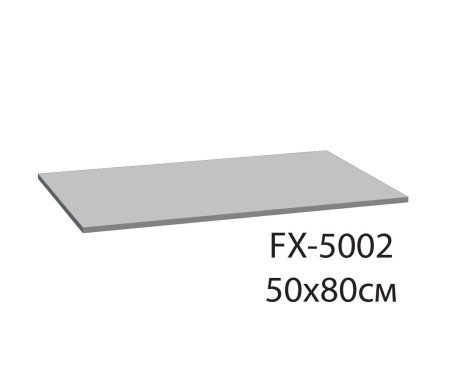 Коврик для ванной Fixsen Link 1-ый,  FX-5002K, серый, 50х80 см.