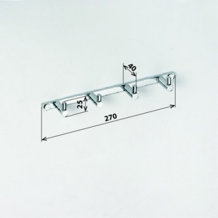 Крючок для полотенец Bemeta Omega 104606102 Глянец