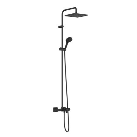 Душевая стойка Hansgrohe Vernis Shape 26900670 черный матовый