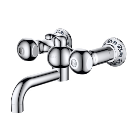 Смеситель для ванны D&K Hessen DA1423201, хром