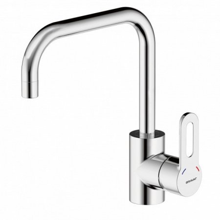 Смеситель для кухни Bravat Stream-D F737163C-1 хром