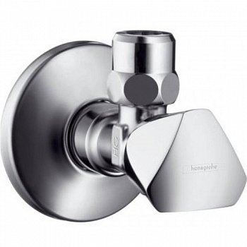 Запорный вентиль Hansgrohe E 13902000 угловой Хром