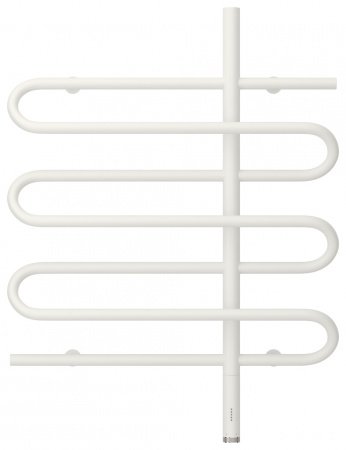 Полотенцесушитель электрический Сунержа Эпатаж 80х60 белый матовый, подключение правое