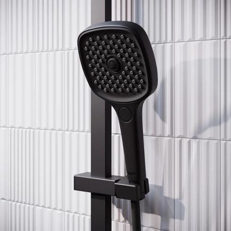 Душевая стойка IDDIS Slide SLIBLBTi06 черный матовый