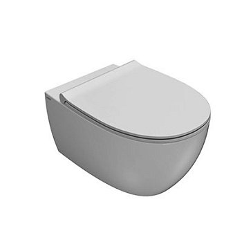 Унитаз подвесной безободковый Globo 4All MDS03BI белый, без сиденья