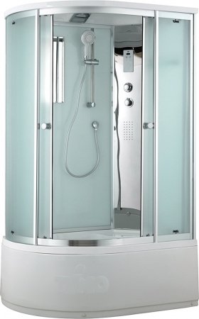 Душевая кабина Timo Comfort T-8820 R F 120x85x220 профиль хром глянцевый, стекло матовое