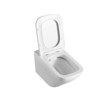 Унитаз подвесной безободковый Vincea NEO VT1-22 белый, с сиденьем микролифт