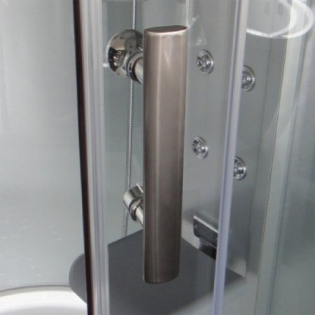 Душевой бокс EAGO DA328 F8 L 150x100x222см, профиль матовое серебро, стекло прозрачное