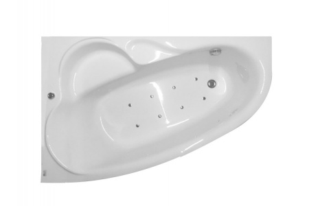 Ванна акриловая левосторонняя Relisan ARIADNA Гл000001460, 135x95