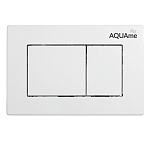 Панель смыва AQUAme AQM4102W белый