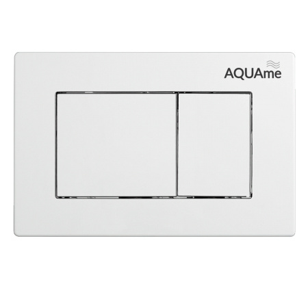 Панель смыва AQUAme AQM4102W белый
