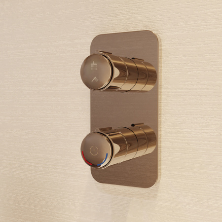 Смеситель IDDIS с двумя выходами с управлением Push Control встраиваемый  Slide SLISBBTi67