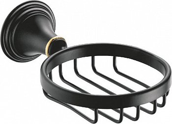 Мыльница Fixsen Luksor FX-71609B Черный Золото