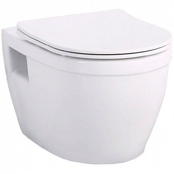 Унитаз подвесной BelBagno Loto BB070CHR/SC с сиденьем микролифт