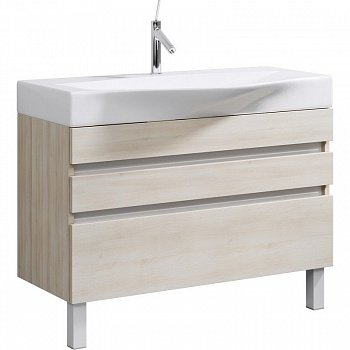Тумба под раковину Aqwella 5 Stars Бергамо 100 Ber.01.10/n/A Акация