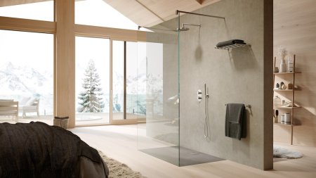 Смеситель для душа с термостатом Nobili Live WE00102/TCR хром