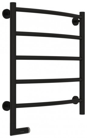 Полотенцесушитель электрический Сунержа Галант 2.0 60х50 черный матовый, подключение левое