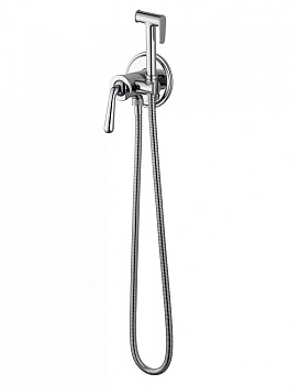 Смеситель с гигиеническим душем встраиваемый WONZON & WOGHAND STEAM, Хром (WW-88829008-CR)