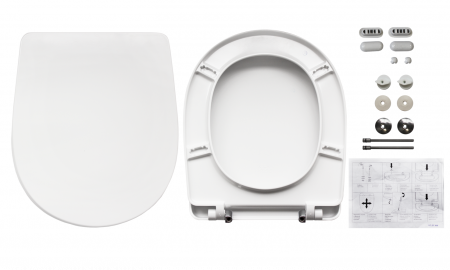 Унитаз-компакт Sanita Luxe Classic Luxe SL ТМ CSCSLCC01060611 с бачком и сиденьем Микролифт