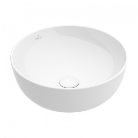 Раковина накладная 43см Villeroy & Boch Artis 417943R1 alpin с покрытием CeramicPlus