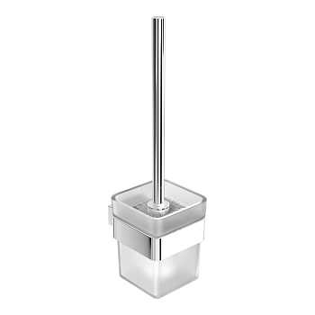 Ёршик для унитаза Lemark SMOOTH LINE 9761019 с держателем, хром