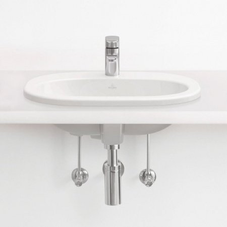 Раковина 56 см Villeroy & Boch O.novo 416156 R1 alpin ceramicplus
