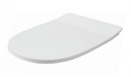 Крышка-сиденье ArtCeram Ten TEА005 с микролифтом, тонкое, петли хром