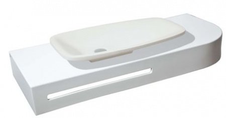 Раковина накладная 71,7см MonteBianco Tuscany 13172 белый матовый