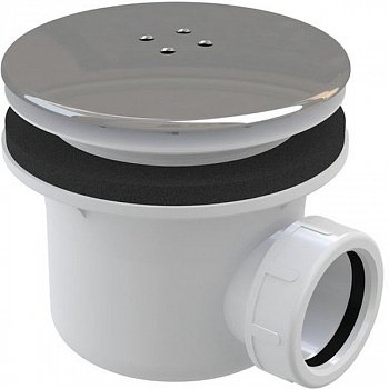 Сифон для душевого поддона Ravak Standard X01314 хром