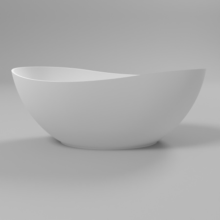 Ванна WHITECROSS Ruby 165x75 (белый мат) иск. камень