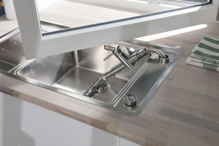 Смеситель для кухни Blanco Linus-F 514026 нержавеющая сталь