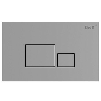Кнопка смыва для унитазов DQ Quadro DB1519001 хром