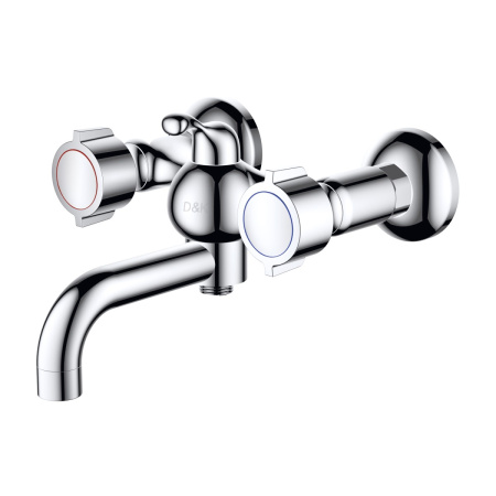 Смеситель для ванны D&K Hessen DA1413241, хром
