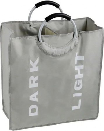 Корзина для белья Fixsen FX-1021 Серая