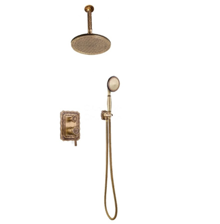 Душевая система встраиваемая Bronze de Luxe WINDSOR 10138/1R, бронза