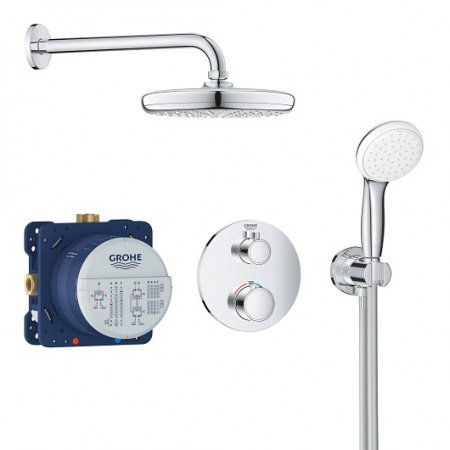 Встраиваемая душевая система Grohe Grohtherm 34727000 хром