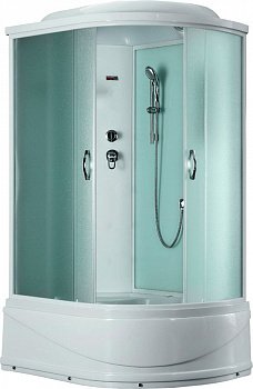 Душевая кабина Timo Eco TE-0720 L P 120x80x215 профиль белый, стекло рифленое