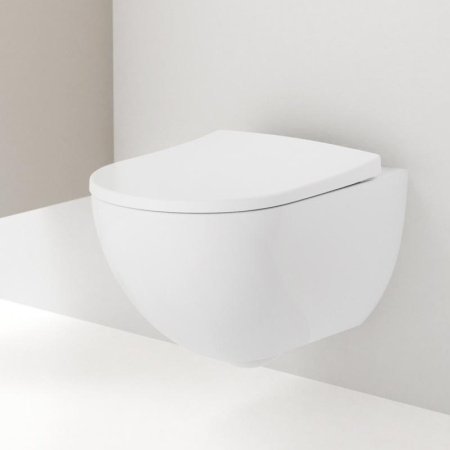Унитаз подвесной безободковый Geberit Acanto 500.600.01.2 без сиденья