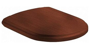 Крышка-сиденье Villeroy & Boch Hommage 9926 6600 орех, петли латунь