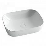 Раковина накладная 50,5см Ceramica Nova Element CN6008 белый