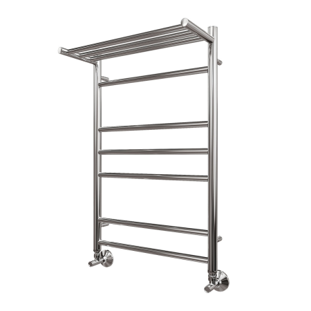 Полотенцесушитель водяной Point PN10158P П6 500x800 с полкой, хром