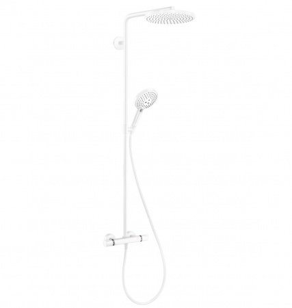 Душевая стойка Hansgrohe Raindance Select S 27633700 белый матовый