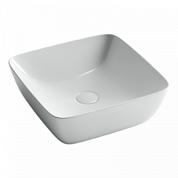 Раковина накладная 41см Ceramica Nova Form CN2002 белый