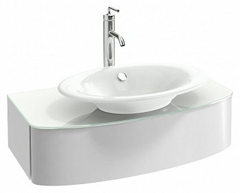 Тумба для комплекта Jacob Delafon Presquile 85 белый лак