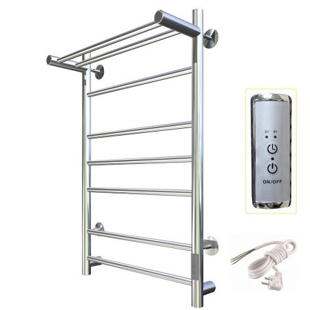 Полотенцесушитель электрический Тругор Аспект Пэк сп серия 3 80х50 хром, с полкой